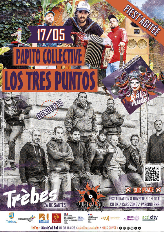 PAPITO COLLECTIVE + LOS TRES PUNTOS - Concerts Fiest’agitée