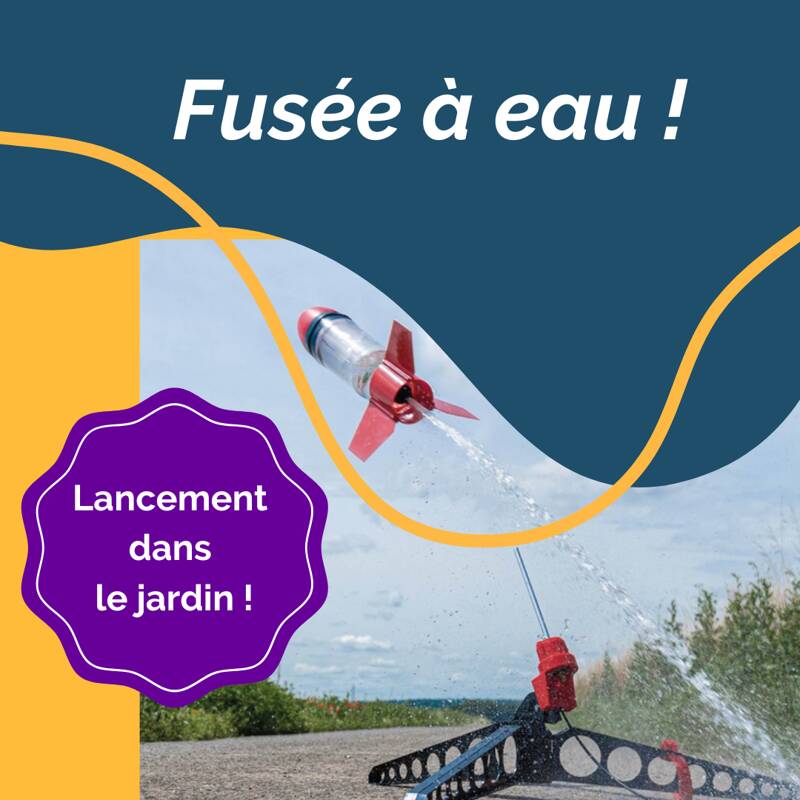 Atelier fusée à eau chez Fabrico !