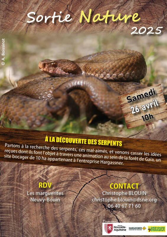 À la découverte des serpents