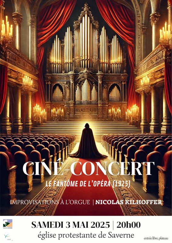 Ciné-concert par Nicolas Kilhoffer - Le Fantôme de l’Opéra