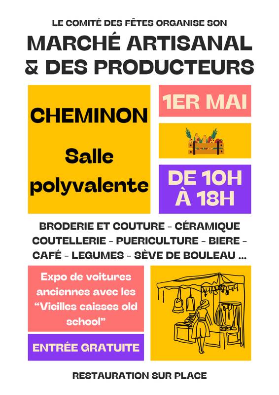 MARCHE ARTISANAL ET DE PRODUCTEURS