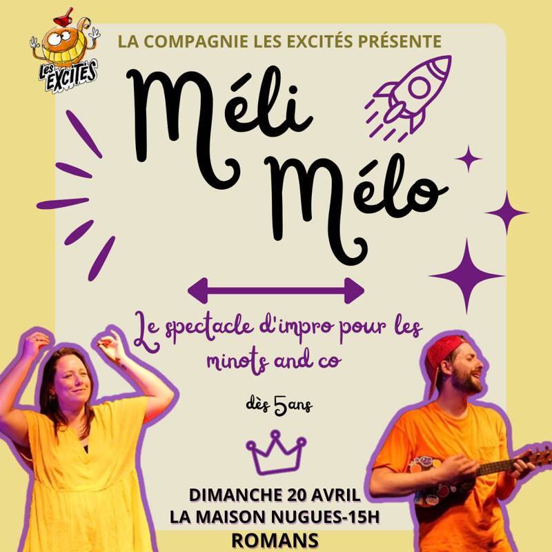 Méli Mélo, le spectacle d'impro pour les minots