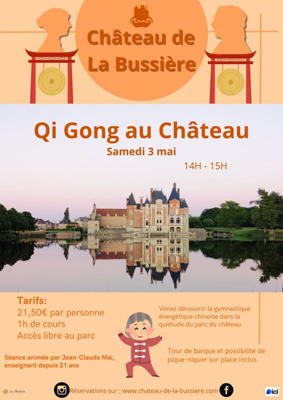 Initiation au Qi Gong au château de La Bussère