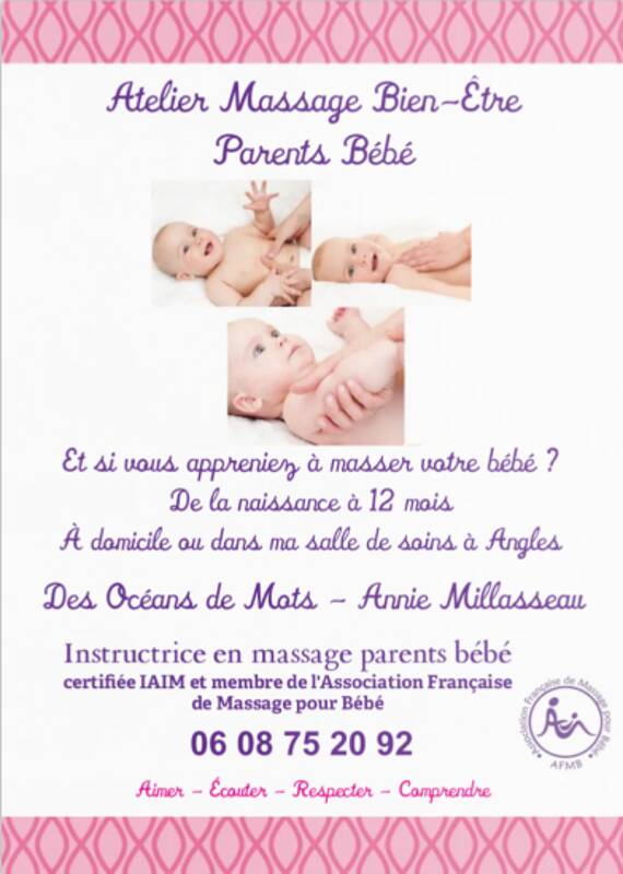 Atelier d'initiation au massage bébé