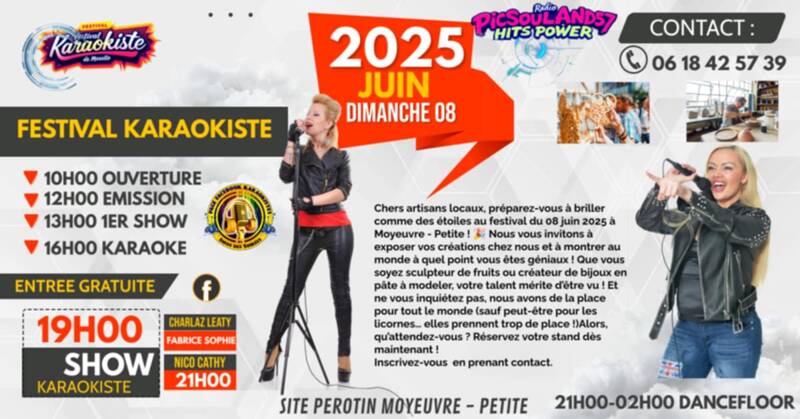 FESTIVAL DES KARAOKISTE 5ème édition.