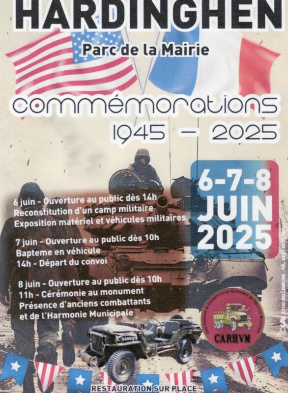 Commémoration 1945-2025 à Hardinghen