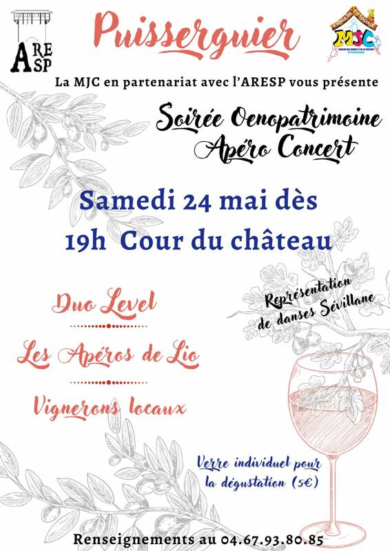SOIREE OENOPATRIMOINE APERO CONCERT