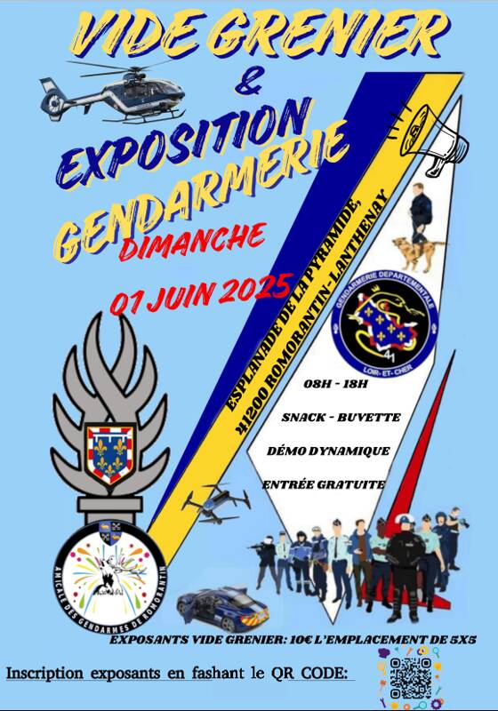 Vide grenier & village gendarmerie