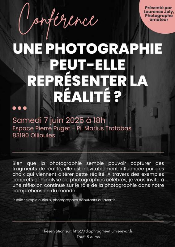 Conférence sur la photographie