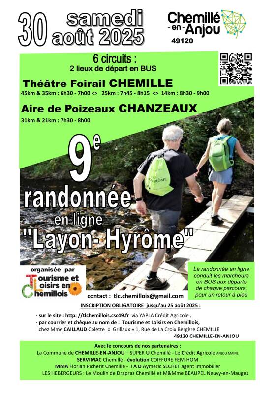 Randonnée layon Hyrome