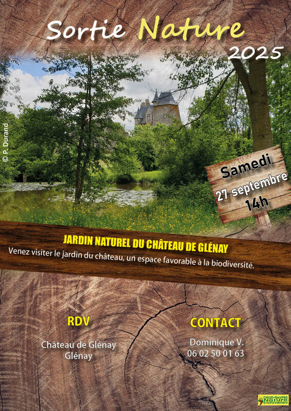 Jardin naturel du château de Glénay