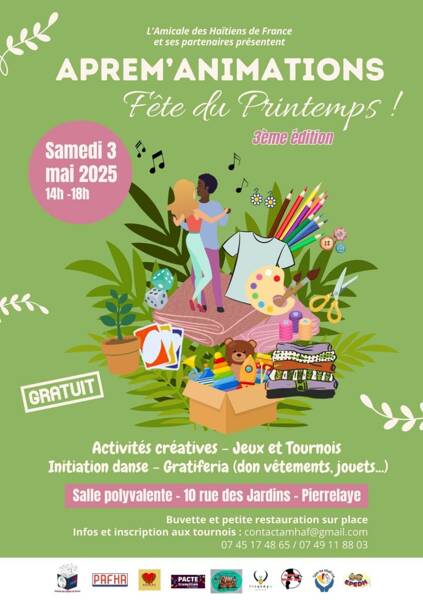 APREM'ANIMATIONS - FÊTE DU PRINTEMPS