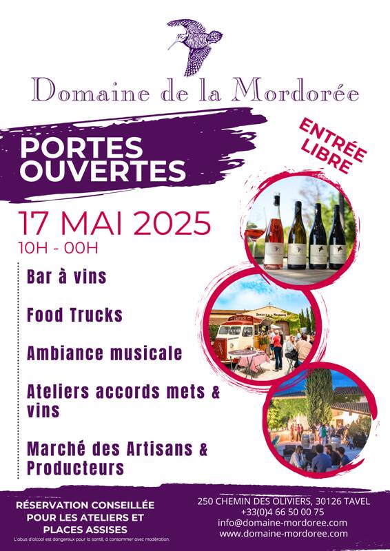 Domaine de la Mordorée - Portes ouvertes 17 Mai 2025