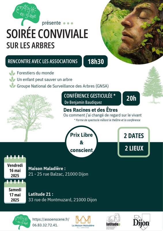 Soirée conviviale sur les arbres proposée par AssoEnScene