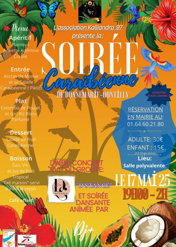 La soirée caraibéenne de Donnemarie-Dontilly
