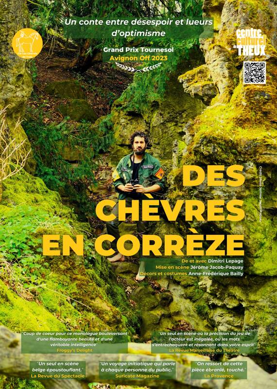 Des chèvres en Corrèze au Festival Off Avignon 2025
