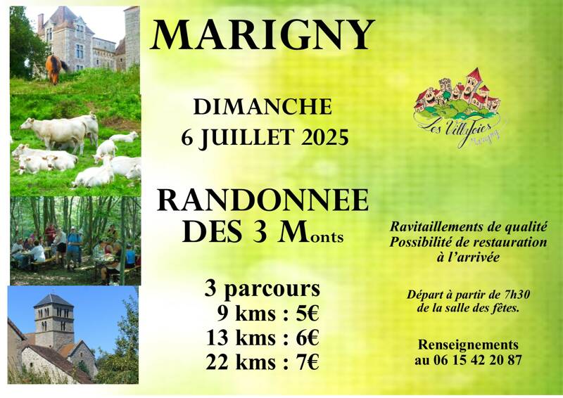 La randonnée des 3 Monts
