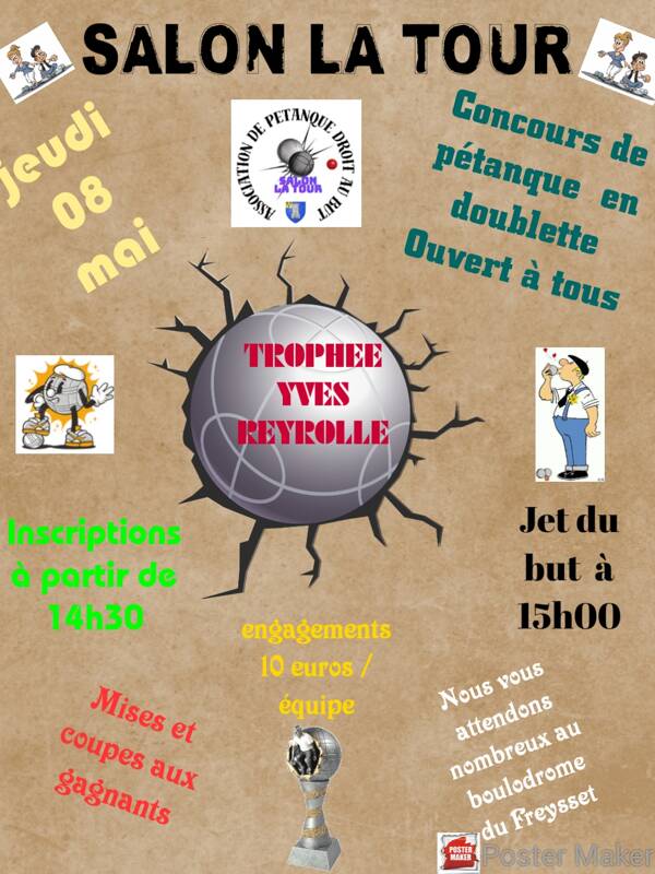 Concours de pétanque