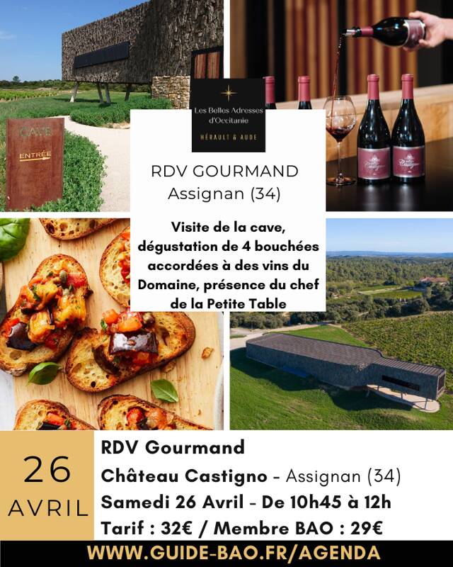 RDV Gourmand - Caveau Château Castigno