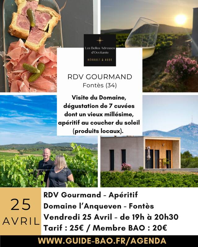 RDV Gourmand au coucher du soleil