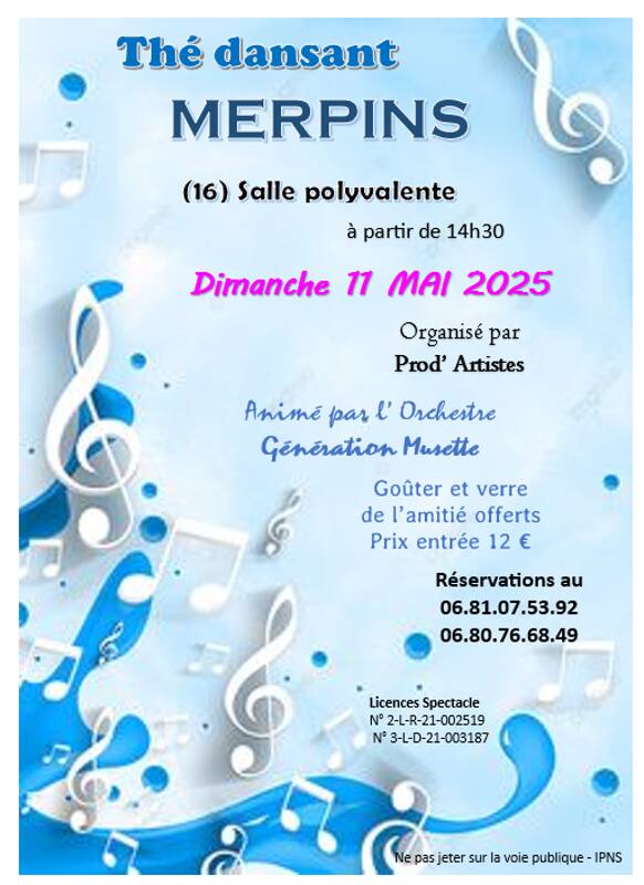 Thé dansant à Merpins