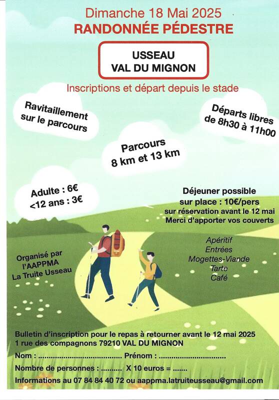 Randonnée pédestre du Mignon