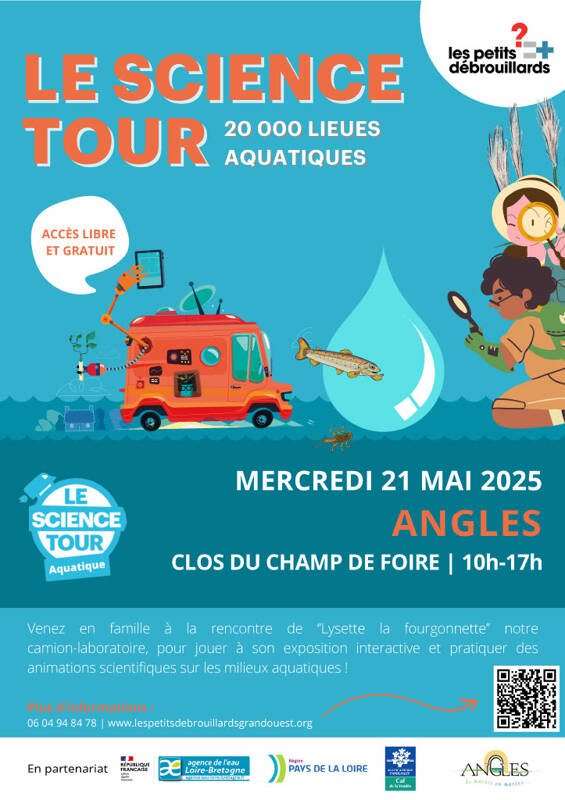 Bus Science Tour 20000 lieues aquatiques