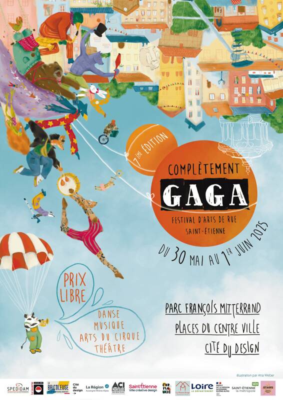 7e édition du festival d'arts de rue Complètement Gaga