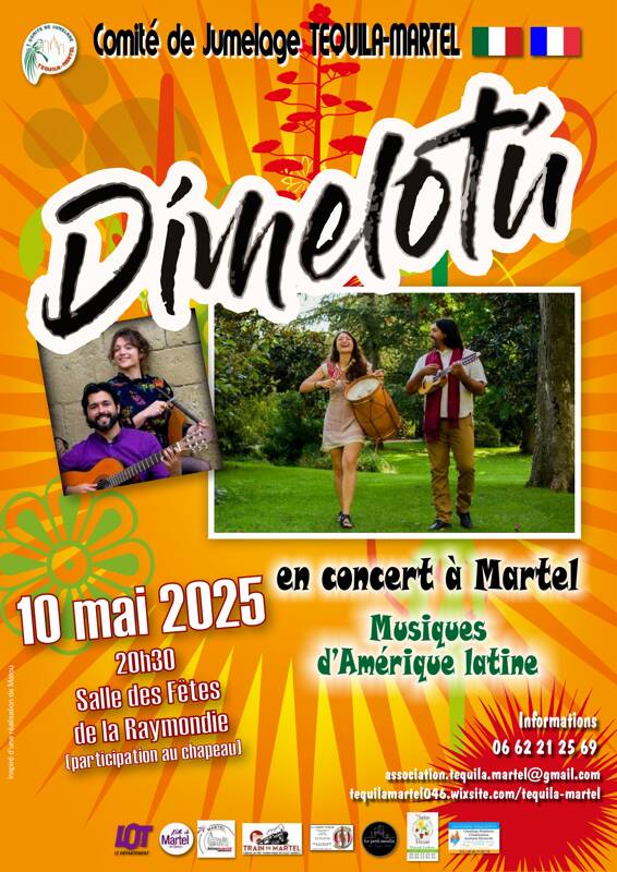 concert musiques latines avec le duo DIMELOTU