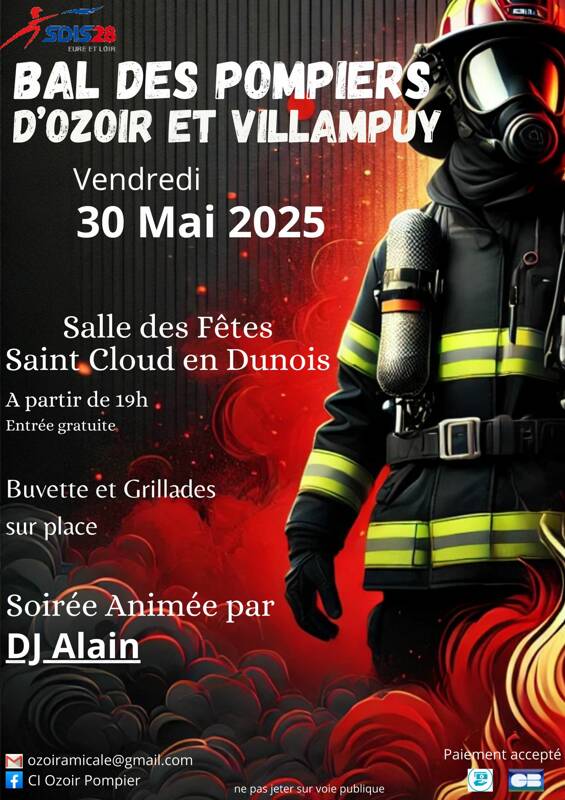 BAL DES POMPIERS D'OZOIR ET VILLAMPUY