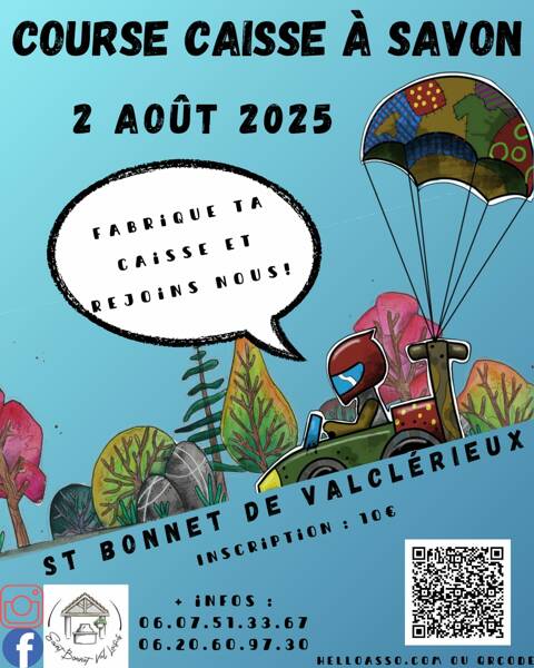 Course de Caisse à savon Saint bonnet de Valclerieux