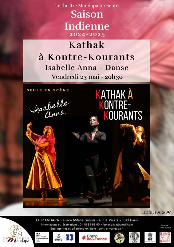 Kathak à Kontre-Kourants - Danse indienne