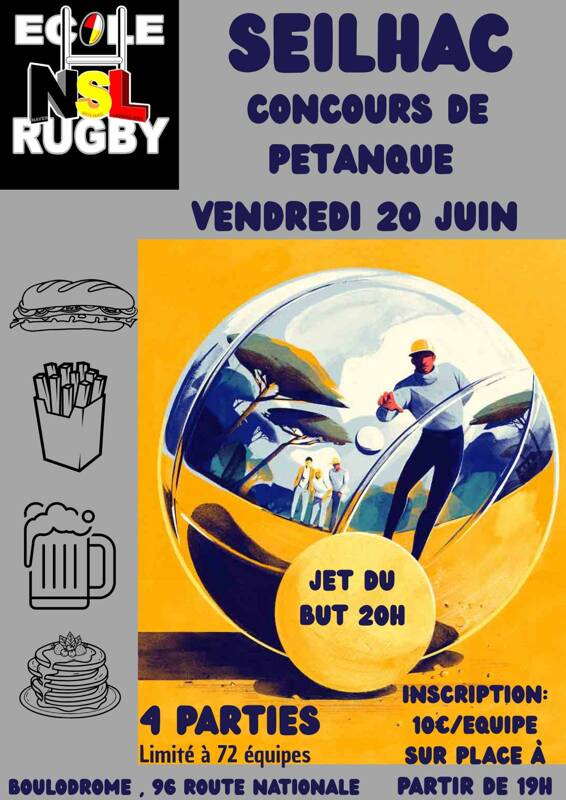 Concours de pétanque