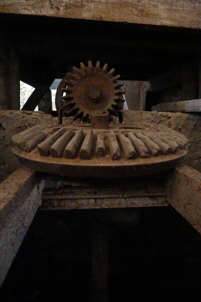 Visite exceptionnelle du moulin de Caussarieu à Préchac (33)