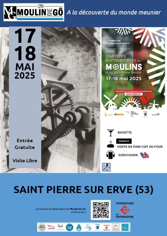 Journées Européennes des Moulins et du Patrimoine Meulier