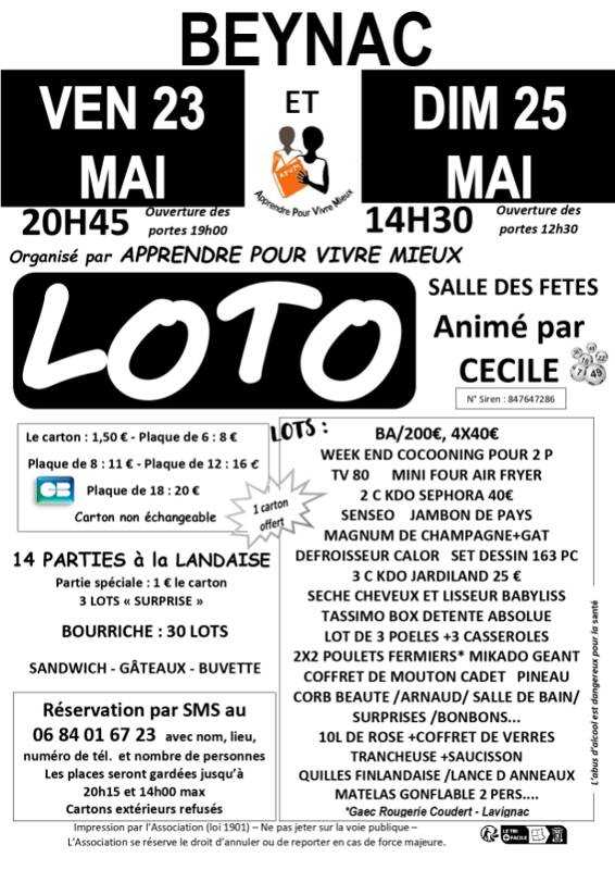 MEGALOTO DE L'APVM