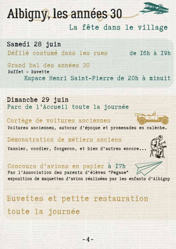 Albigny les années 30