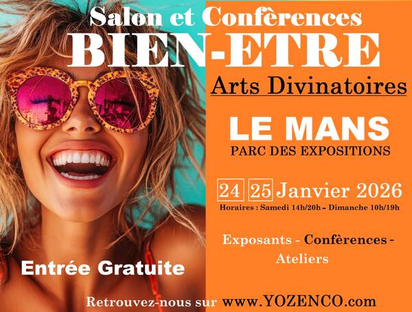 Salon Bien-être, Médecines Douces, Arts Divinatoires au Mans