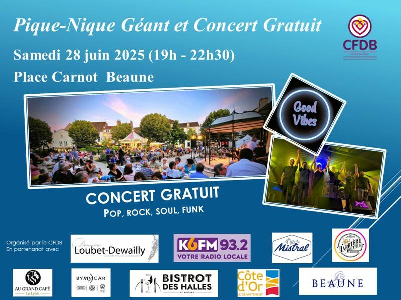 Pique-Nique Géant et Concert Gratuit