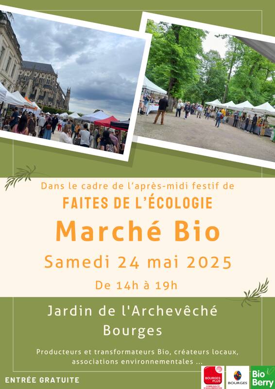 Marché bio et artisanal - Faites de l'écologie