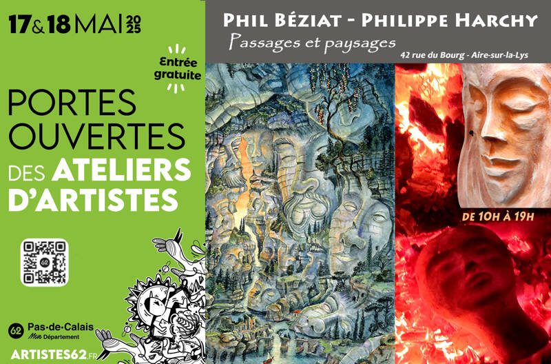 Portes ouvertes des ateliers d'artistes - Phil Béziat