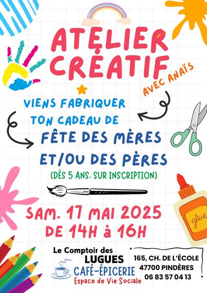 Atelier Créatif parent-enfant