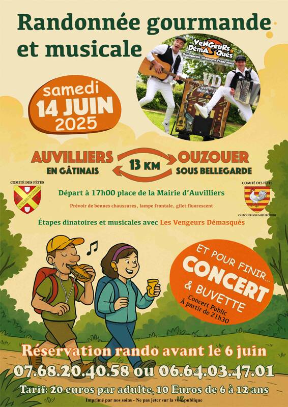 Randonnée gourmande et musicale