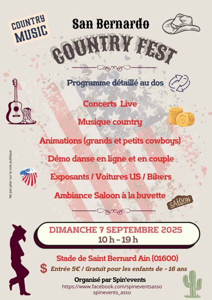 COUNTRY FESTIVAL à SAN BERNARDO