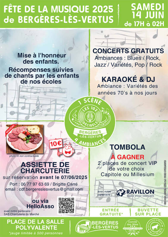Les 102 Décibels - Fête de la musique 2025