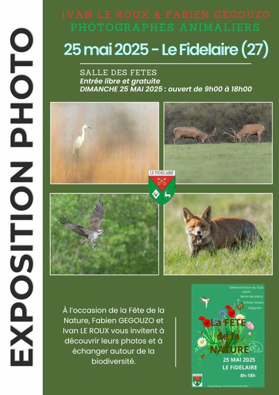 Exposition de photos animalières