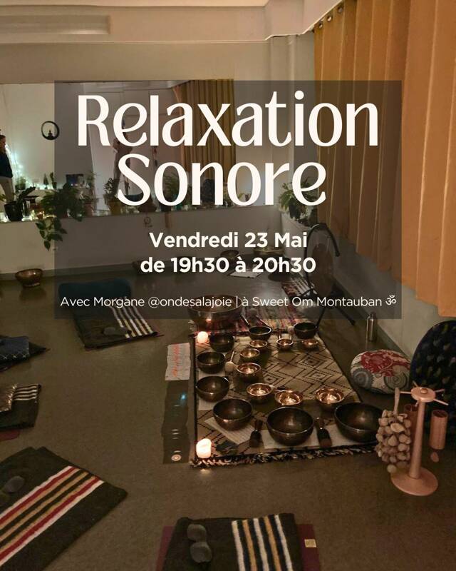 Relaxation sonore aux bols tibétains