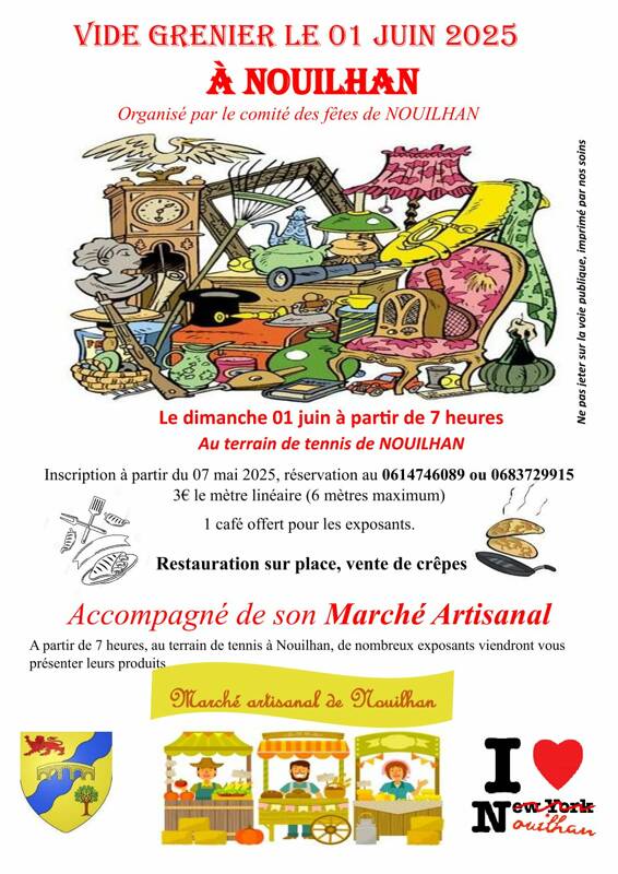 VIDE GRENIER ET MARCHE ARTISANAL
