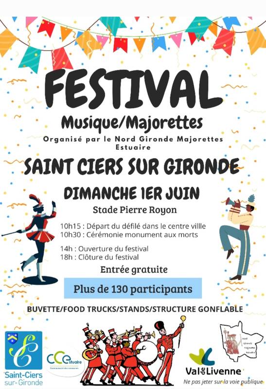 Festival de musique et de majorettes