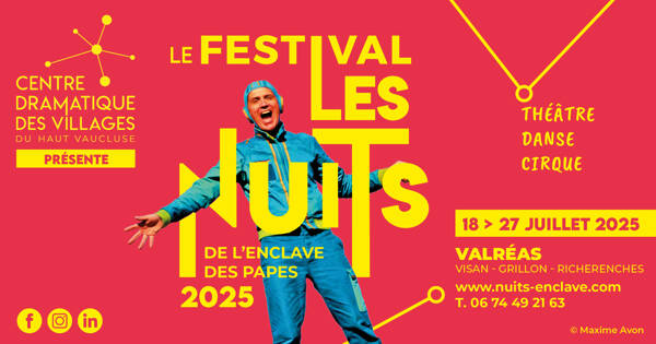 Festival Les Nuits de l'Enclave des Papes 2025
